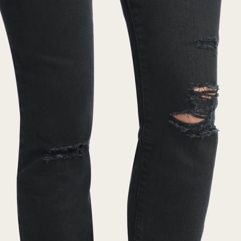 Frye • NWT Melissa Jean in Black Midnight Destroy - Picture 12 of 12